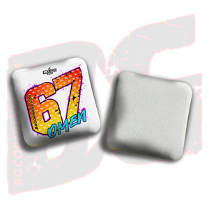 2026 Multiple Bag Models "67" - ACL Pro Stamped Cornhole Bags - SET OF 4 BAGS