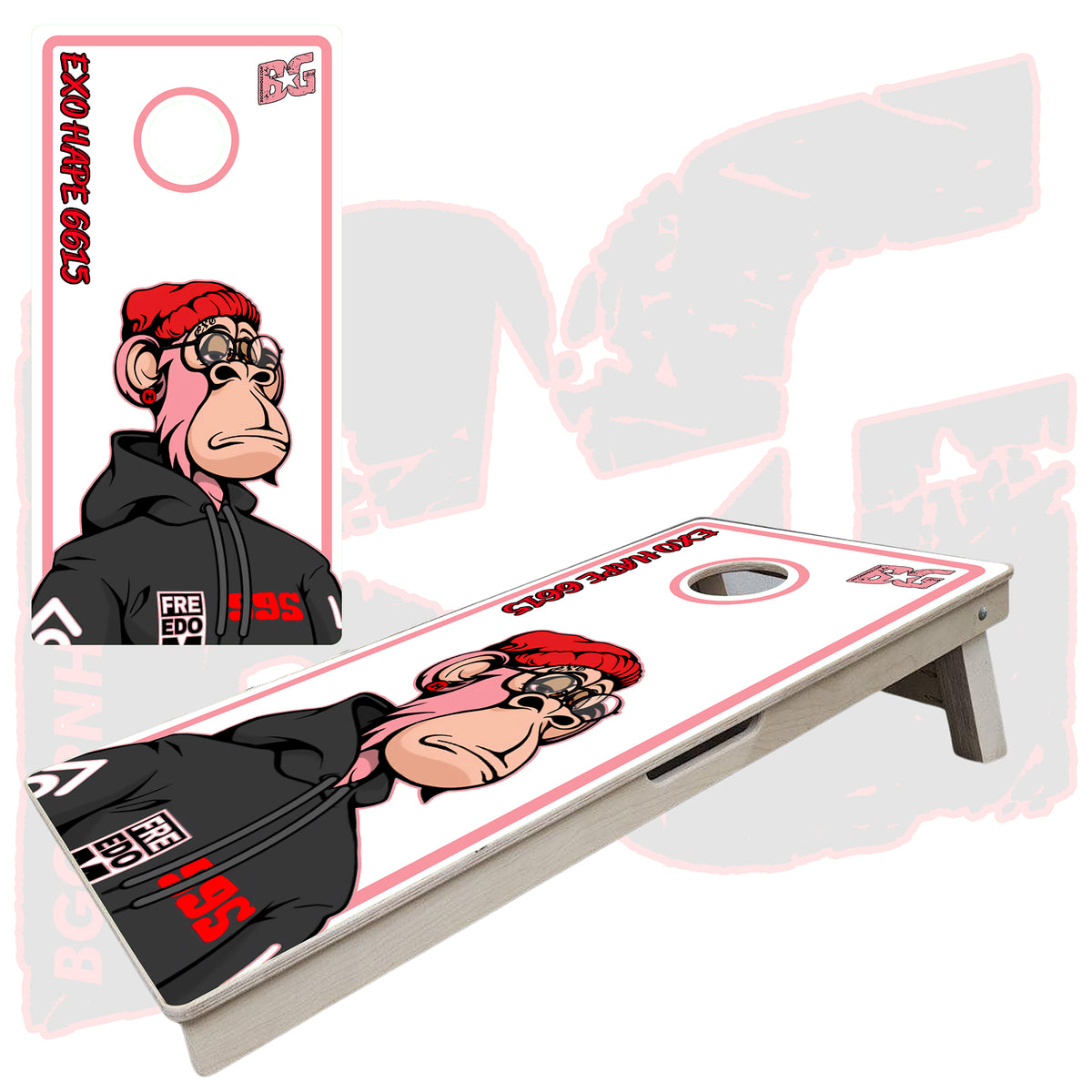 BG "NFT" Cornhole Boards - Elite Model