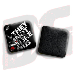 2026 BG Multiple Bag Types "They Not Like Us" - ACL Pro Stamped Cornhole Bags - SET OF 4 BAGS