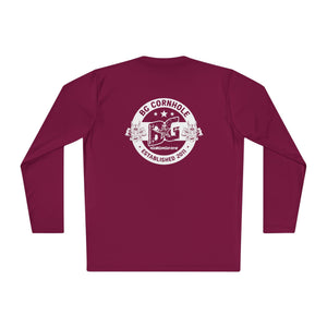 BG Unisex Lightweight Polyester Long Sleeve Tee - Multiple Colors