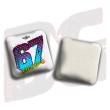 Load image into Gallery viewer, 2026 Multiple Bag Models &quot;67&quot; - ACL Pro Stamped Cornhole Bags - SET OF 4 BAGS
