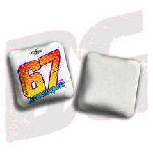 Load image into Gallery viewer, 2026 Multiple Bag Models &quot;67&quot; - ACL Pro Stamped Cornhole Bags - SET OF 4 BAGS