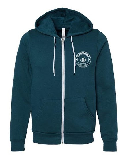 BG Unisex Sponge Fleece Full-Zip Hoodie - Multiple Colors