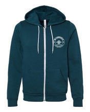 Load image into Gallery viewer, BG Unisex Sponge Fleece Full-Zip Hoodie - Multiple Colors