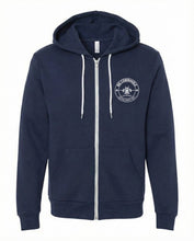 Load image into Gallery viewer, BG Unisex Sponge Fleece Full-Zip Hoodie - Multiple Colors