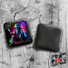 Load image into Gallery viewer, MULTIPLE BAG TYPES - BG BURNOUT 4&quot; Mini Cornhole Bags- Set of 4 Bags