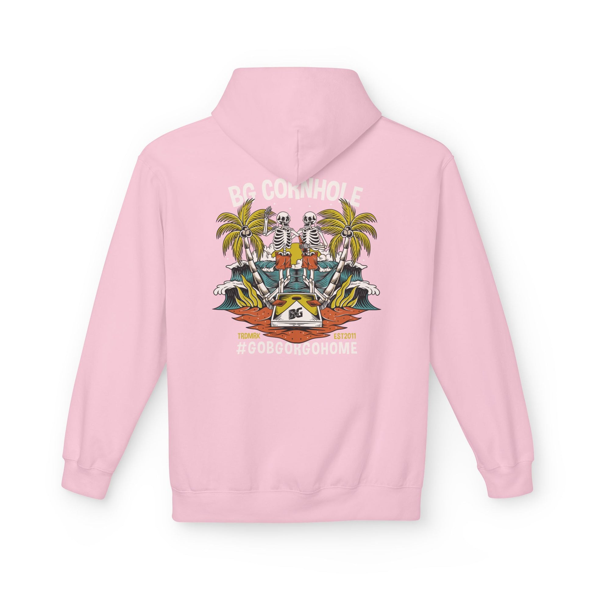 BG Skeleton Beach Unisex Hoodie - Multiple Colors