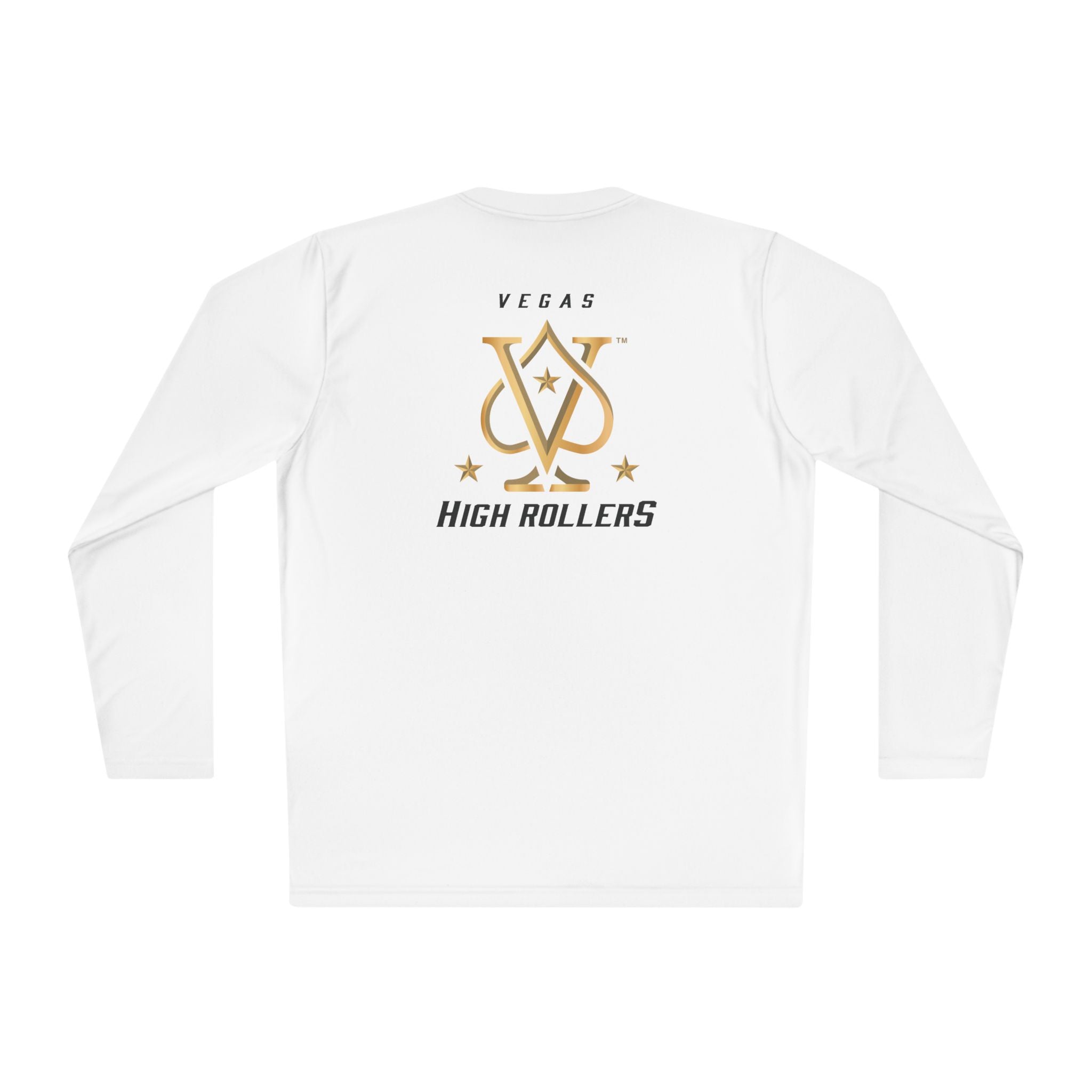 Vegas High Rollers Unisex Polyester Long Sleeve T-Shirt - Multiple Colors