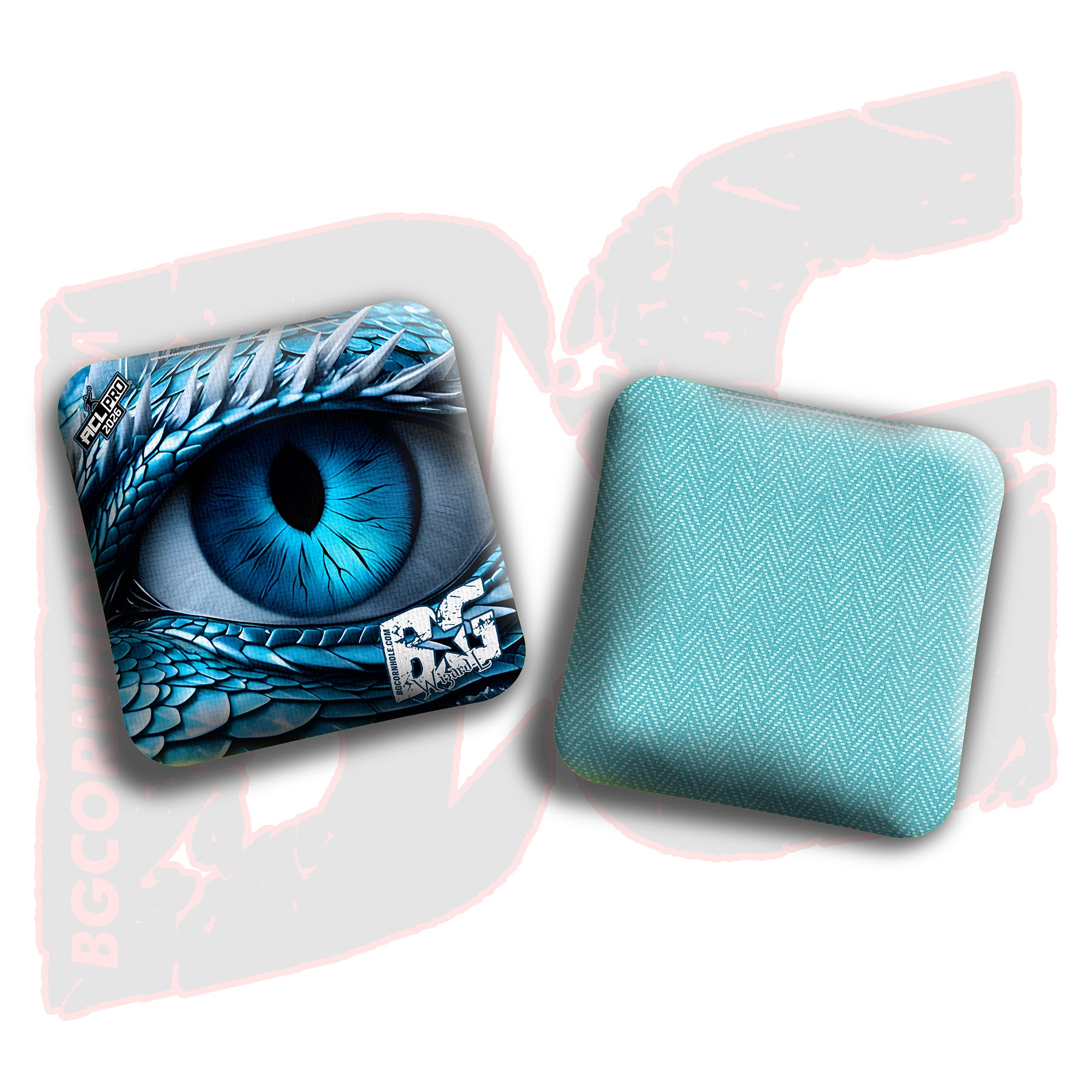 2026 BG AMBASSADOR  Wizard L - "Frostbite" - ACL Pro Stamped Cornhole Bags - SET OF 4 BAGS