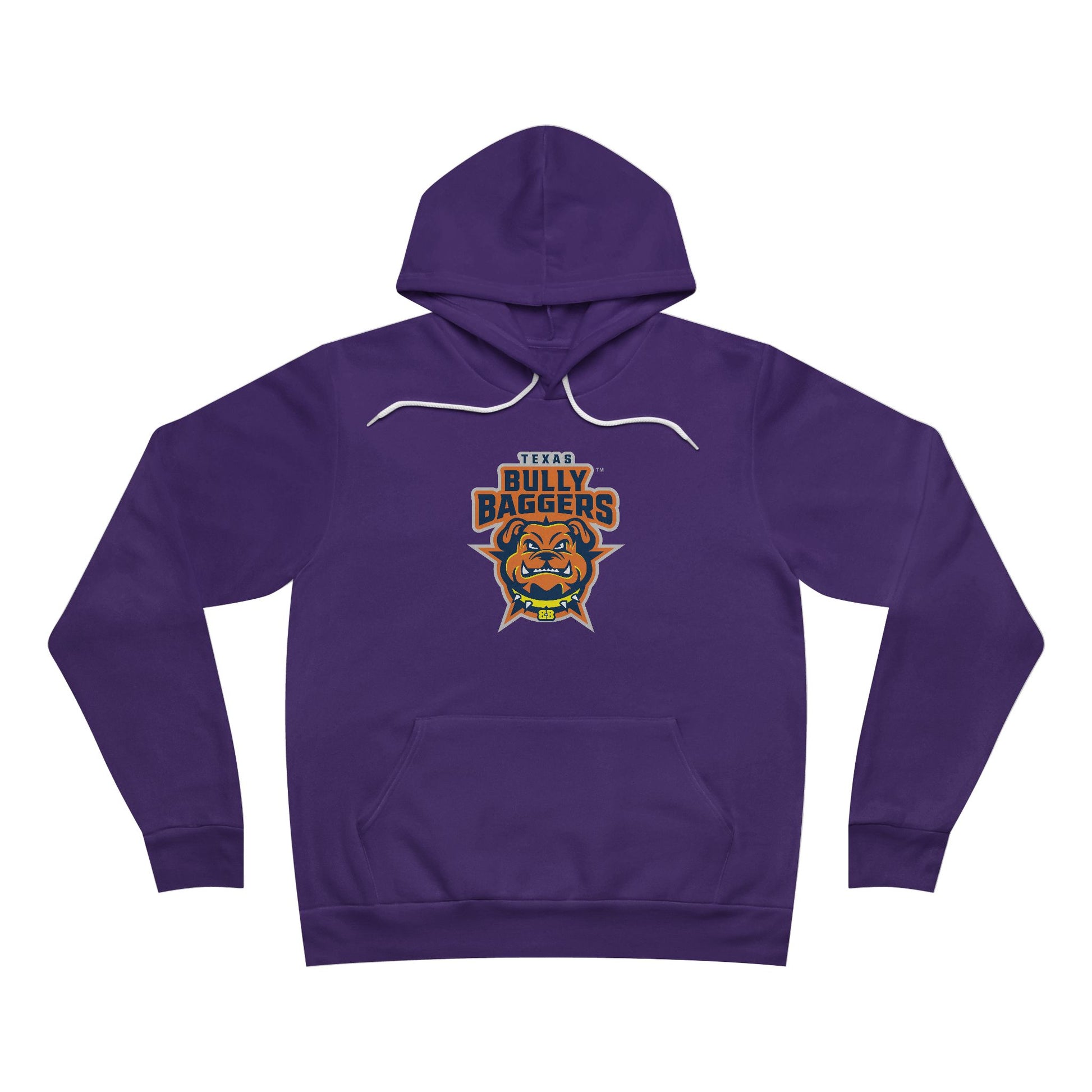 Texas Bully Baggers Unisex Sponge Fleece Hoodie - Multiple Colors