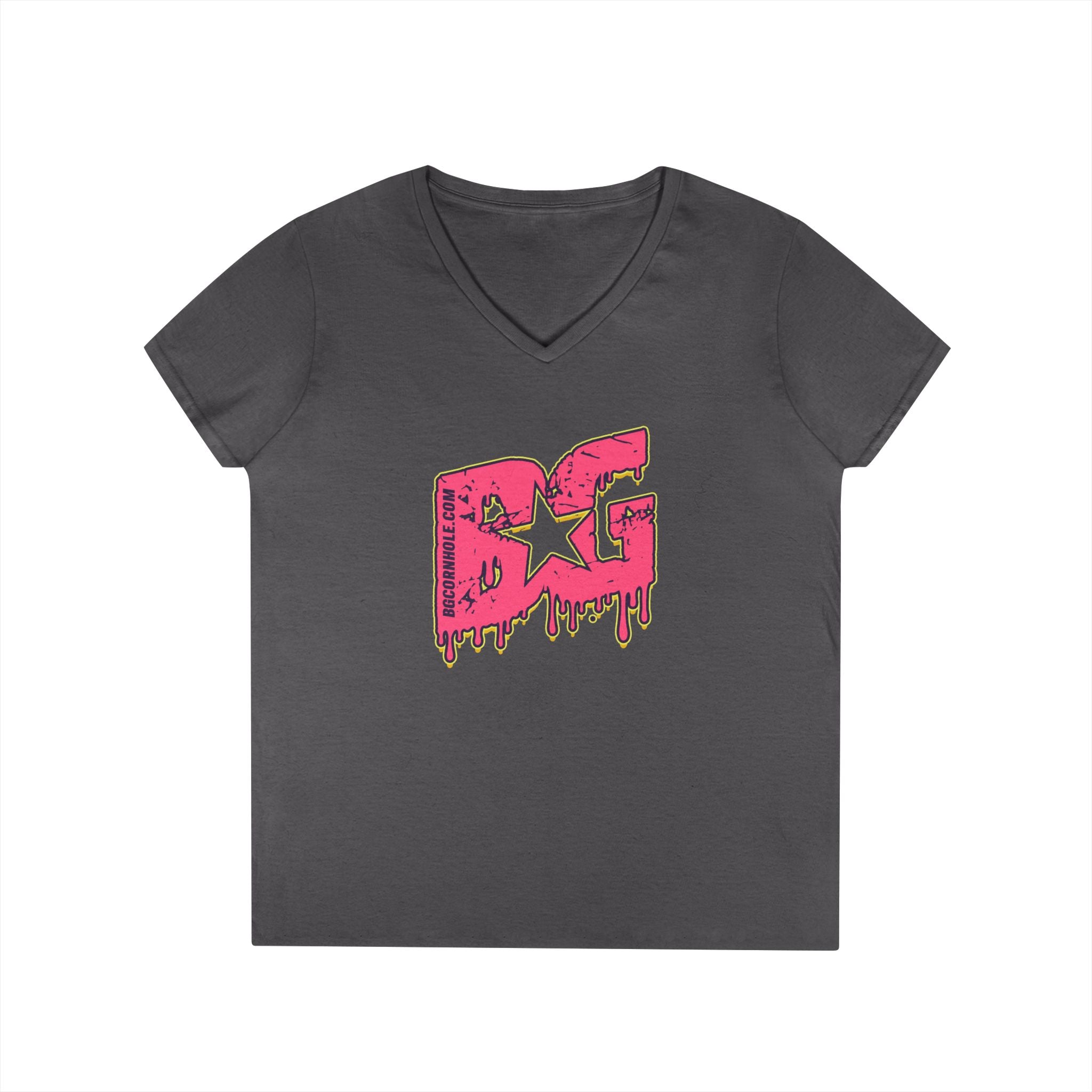 Women's Drip V-Neck T-Shirt - Multiple Colors
