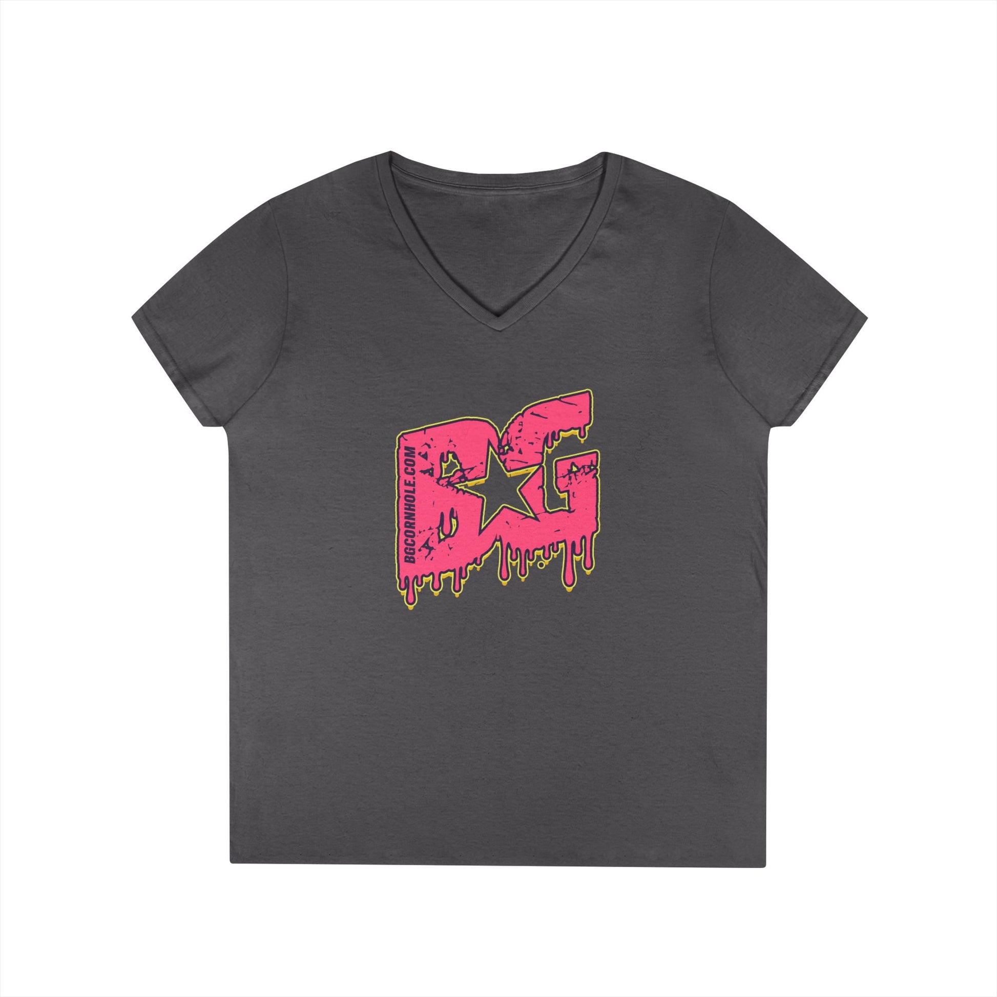 Women's Drip V-Neck T-Shirt - Multiple Colors