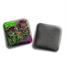 Load image into Gallery viewer, BG Wizard 4&quot; Mini Cornhole Bags - “GRAFFITI” - Set of 4 Bags