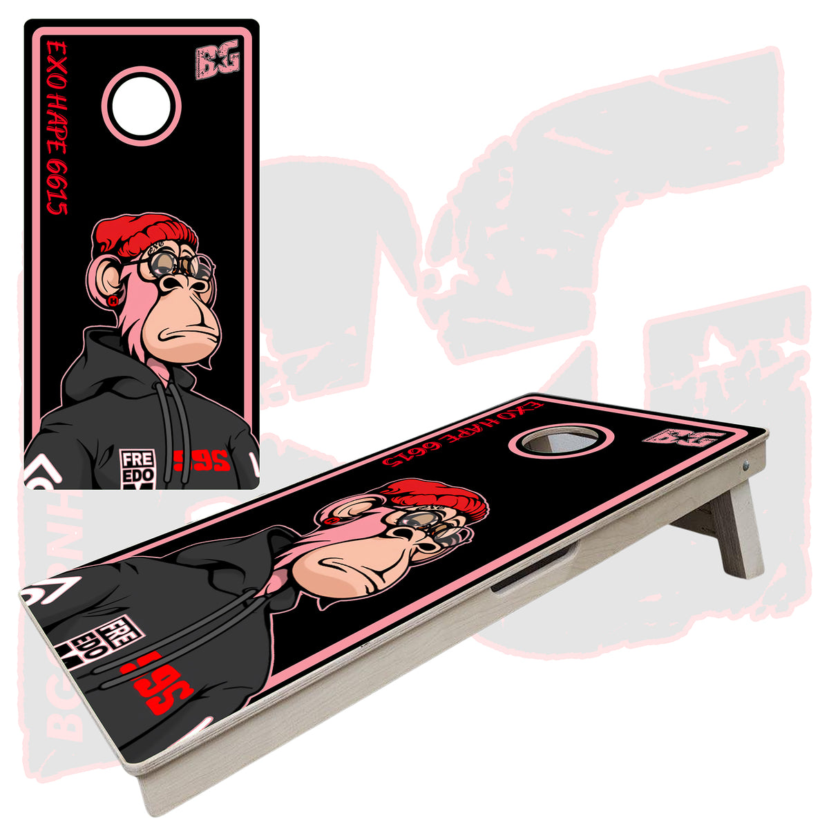 BG "NFT" Cornhole Boards - Elite Model