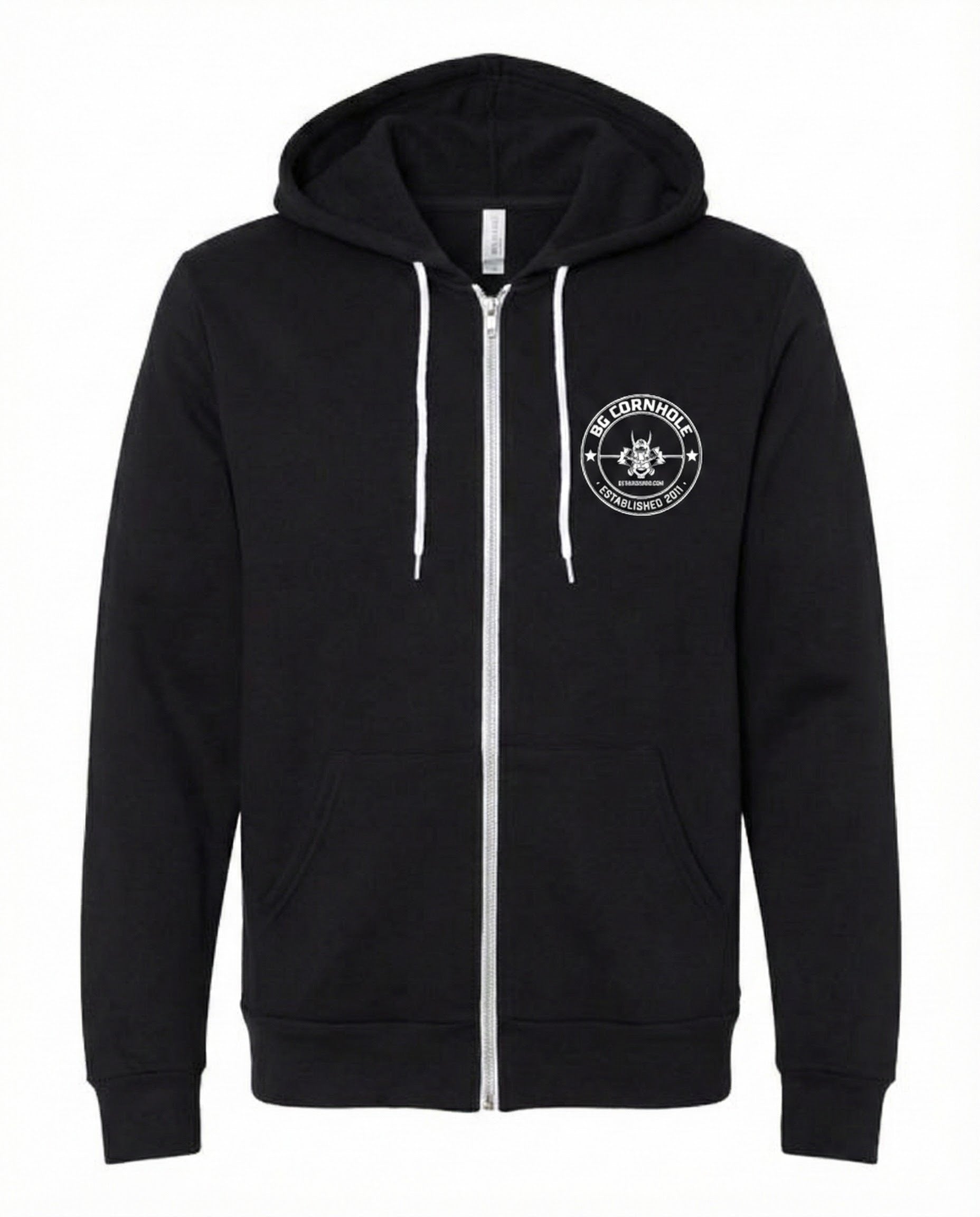 BG Unisex Sponge Fleece Full-Zip Hoodie - Multiple Colors