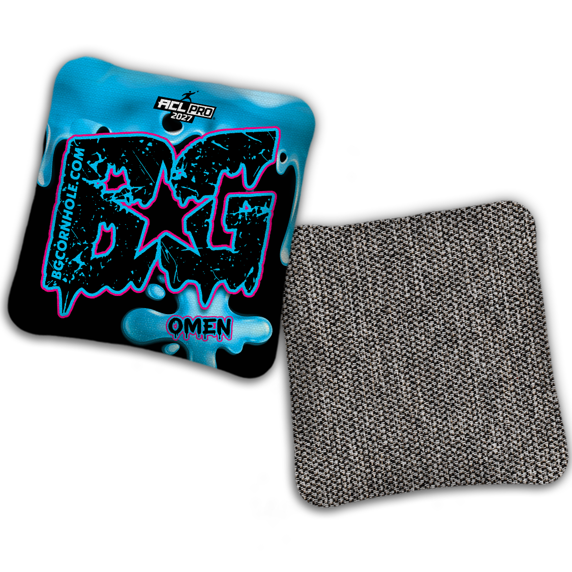 2027 ACL - BG Multiple Bag Models "DRIP" - Pro Stamped Cornhole Bags - SET OF 4 BAGS