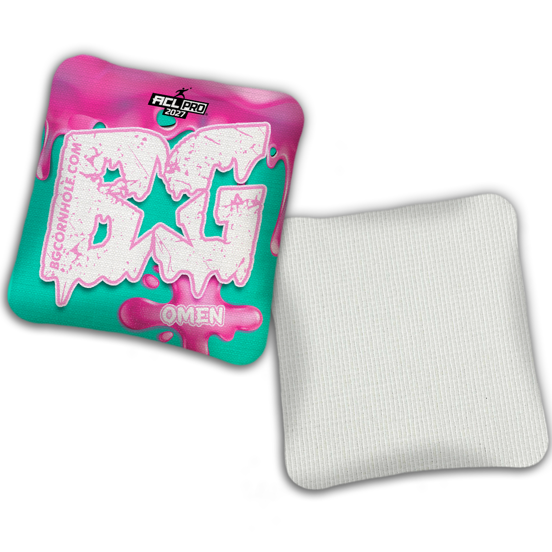 2027 ACL - BG Multiple Bag Models "DRIP" - Pro Stamped Cornhole Bags - SET OF 4 BAGS