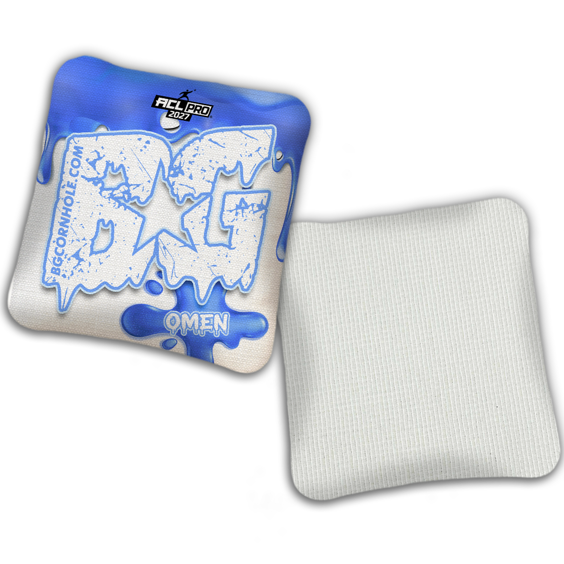 2027 ACL - BG Multiple Bag Models "DRIP" - Pro Stamped Cornhole Bags - SET OF 4 BAGS