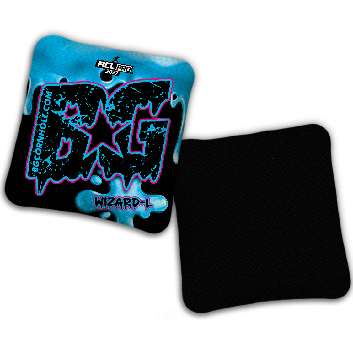 2027 ACL - BG Multiple Bag Models "DRIP" - Pro Stamped Cornhole Bags - SET OF 4 BAGS