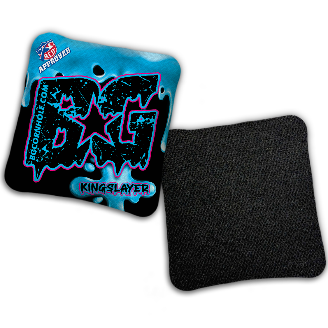 2027 ACO - BG Multiple Bag Models "DRIP" - Pro Stamped Cornhole Bags - SET OF 4 BAGS