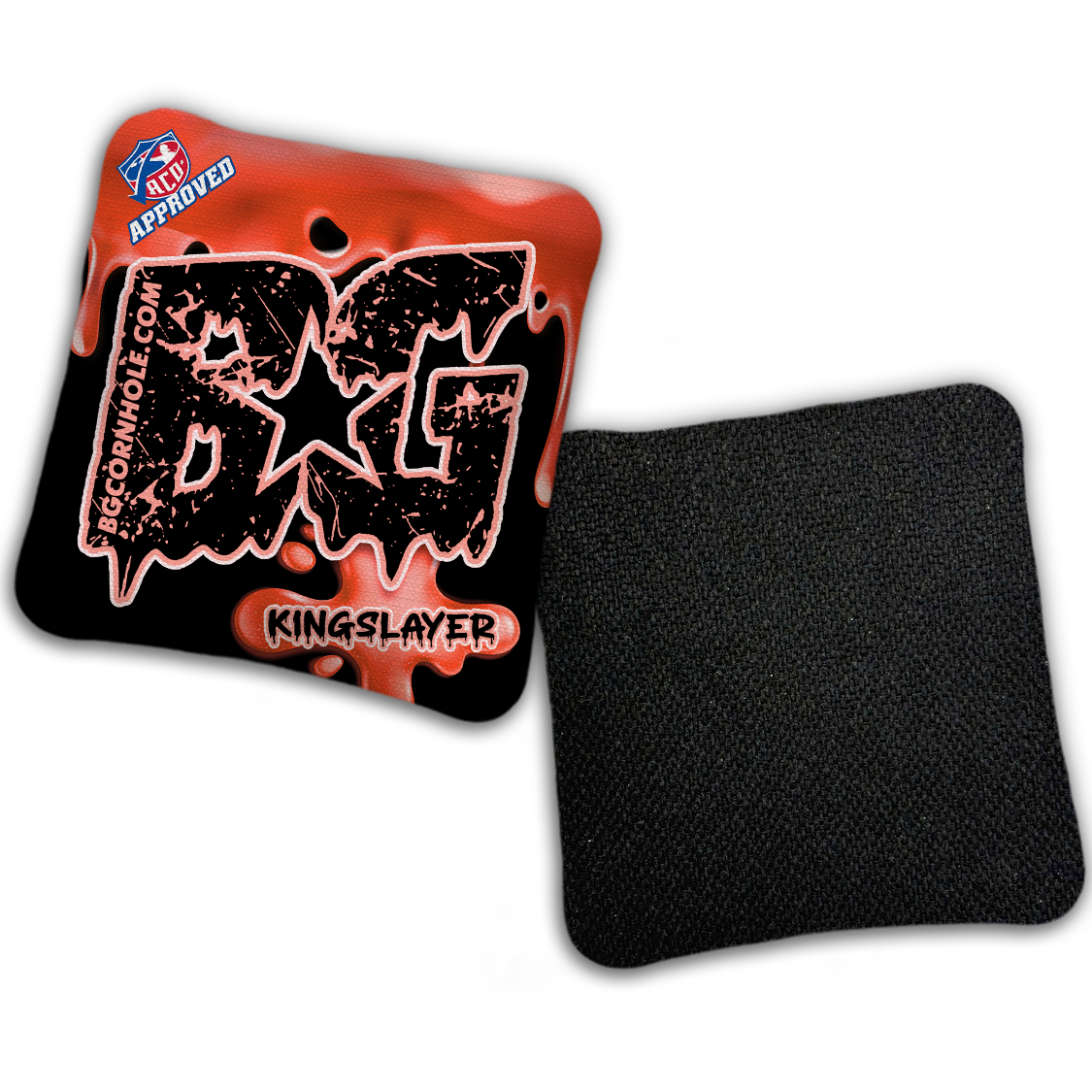 2027 ACO - BG Multiple Bag Models "DRIP" - Pro Stamped Cornhole Bags - SET OF 4 BAGS