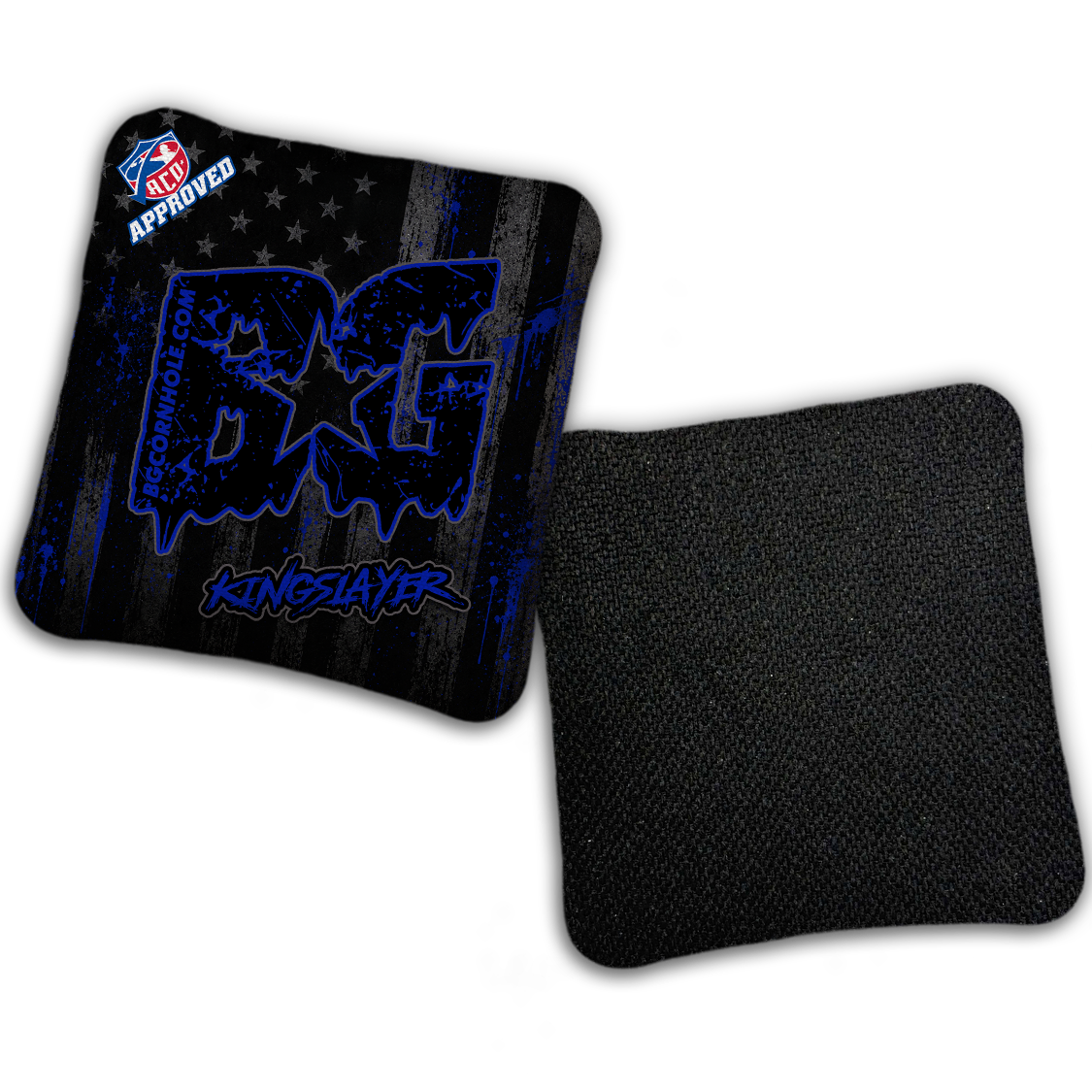 2027 ACO- BG Multiple Bag Models "AMERICAN GRIT" - Pro Stamped Cornhole Bags - SET OF 4 BAGS