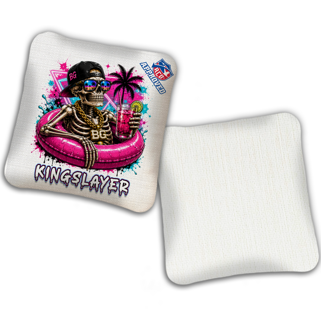 2027 ACO Stamped Cornhole Bags - BG Multiple Bag Models "DEADCATION" - SET OF 4 BAGS