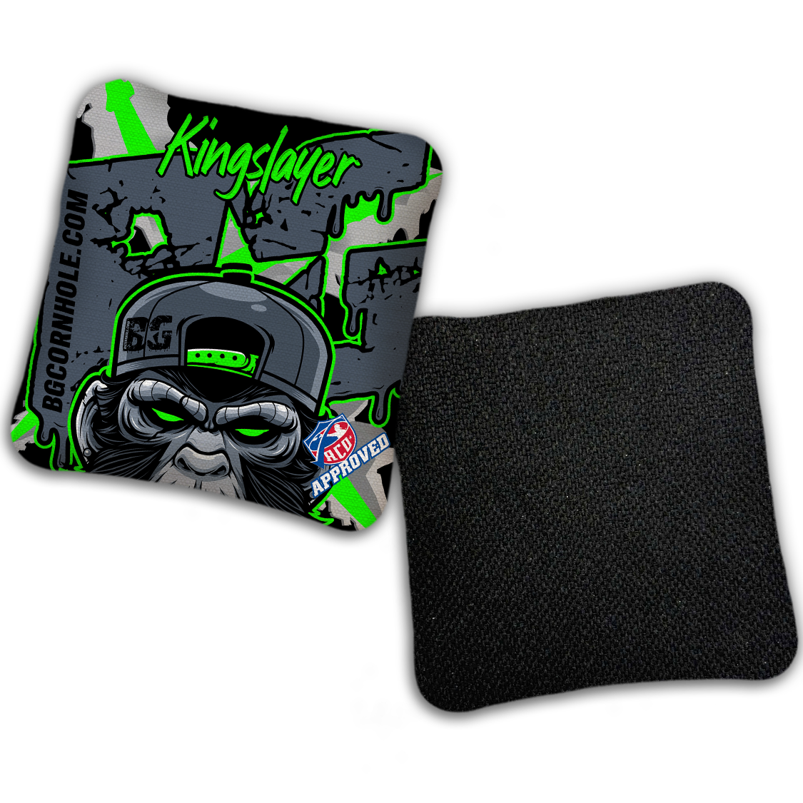 2027 ACO Stamped Cornhole Bags - BG Multiple Bag Models "MONKEY BUSINESS" - SET OF 4 BAGS