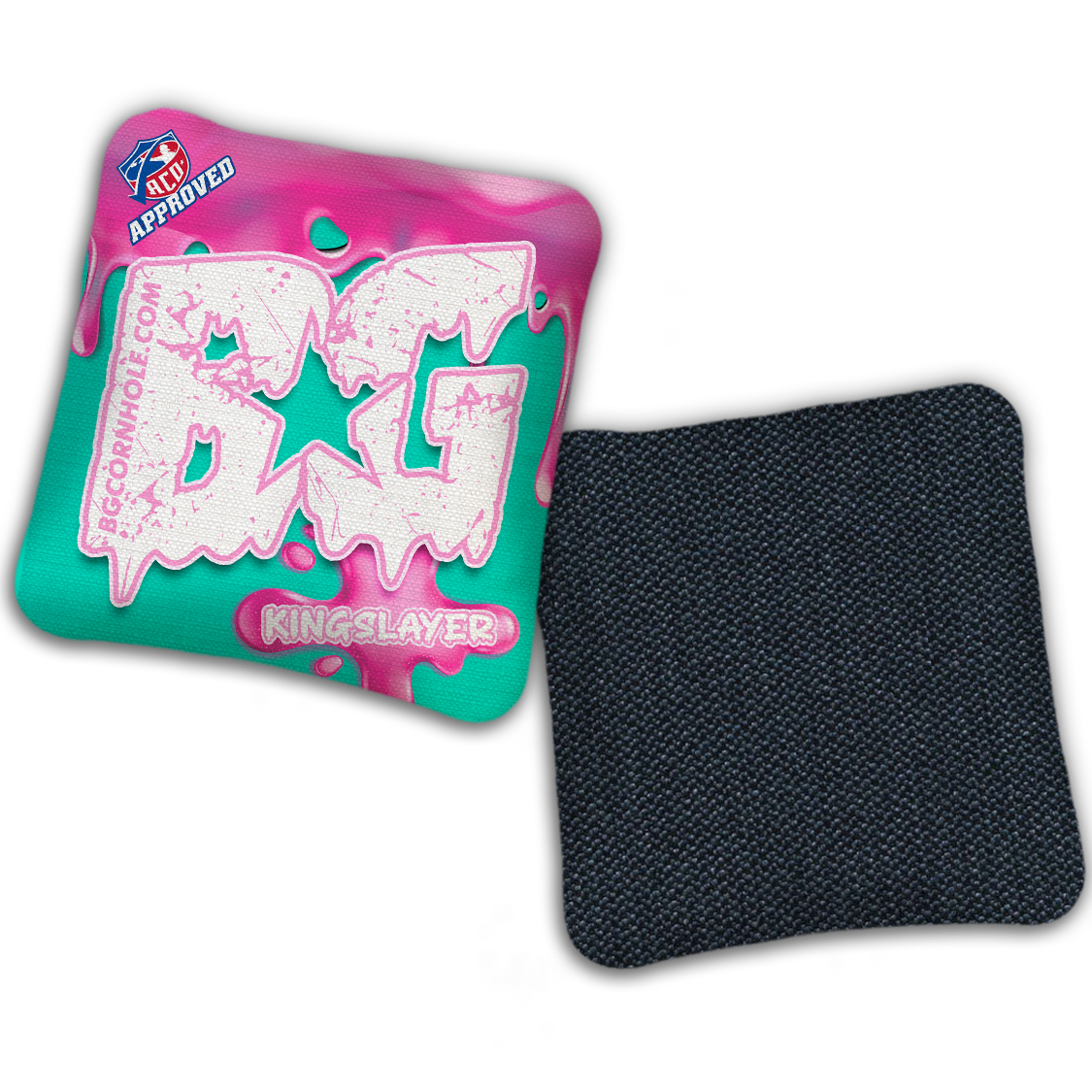 2027 ACO - BG Multiple Bag Models "DRIP" - Pro Stamped Cornhole Bags - SET OF 4 BAGS