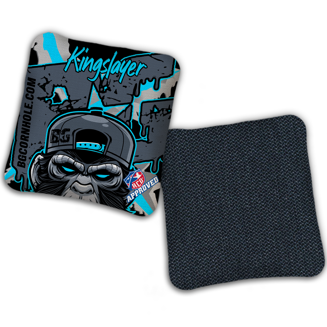 2027 ACO Stamped Cornhole Bags - BG Multiple Bag Models "MONKEY BUSINESS" - SET OF 4 BAGS