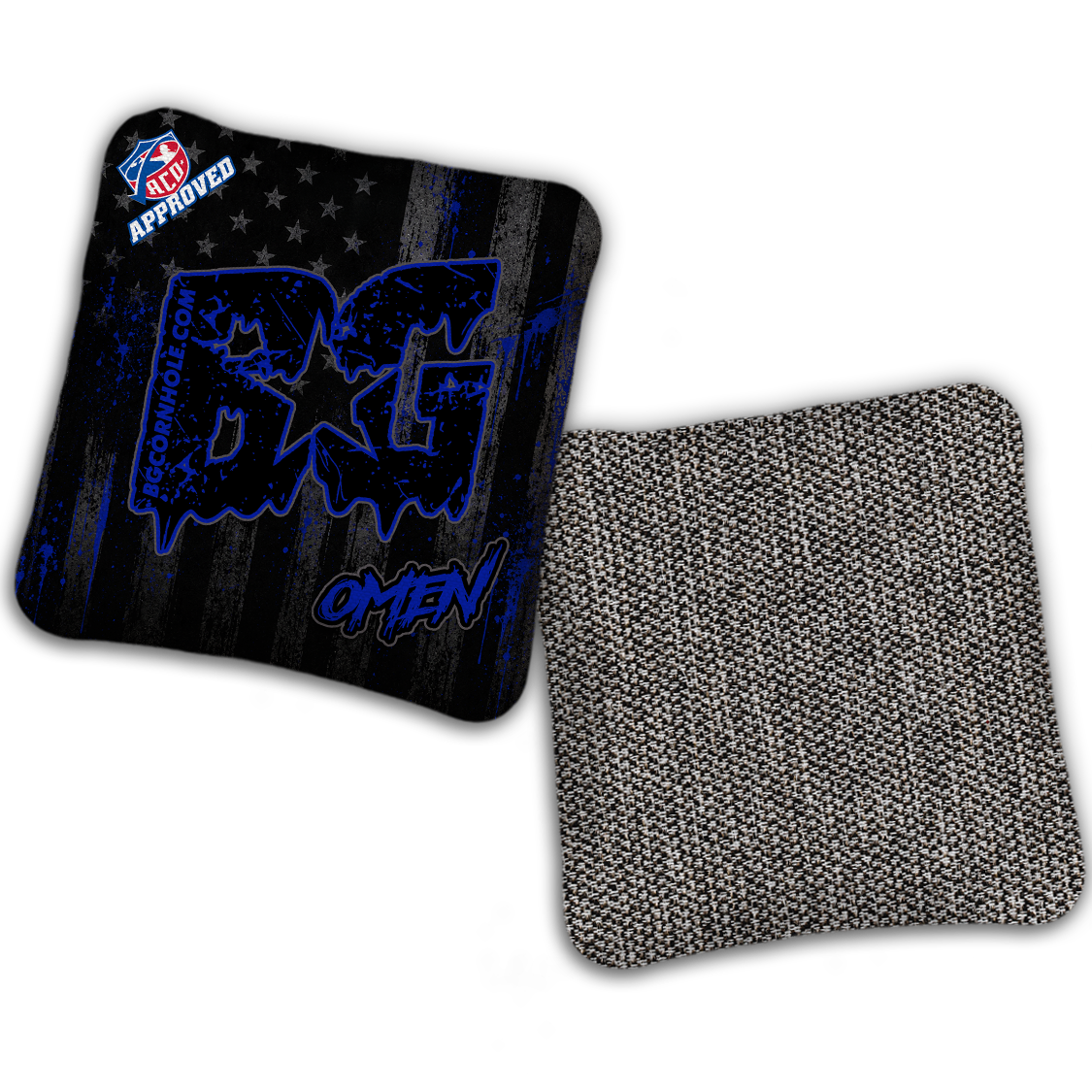 2027 ACO Stamped Cornhole Bags - BG Multiple Bag Models "AMERICAN GRIT" - SET OF 4 BAGS