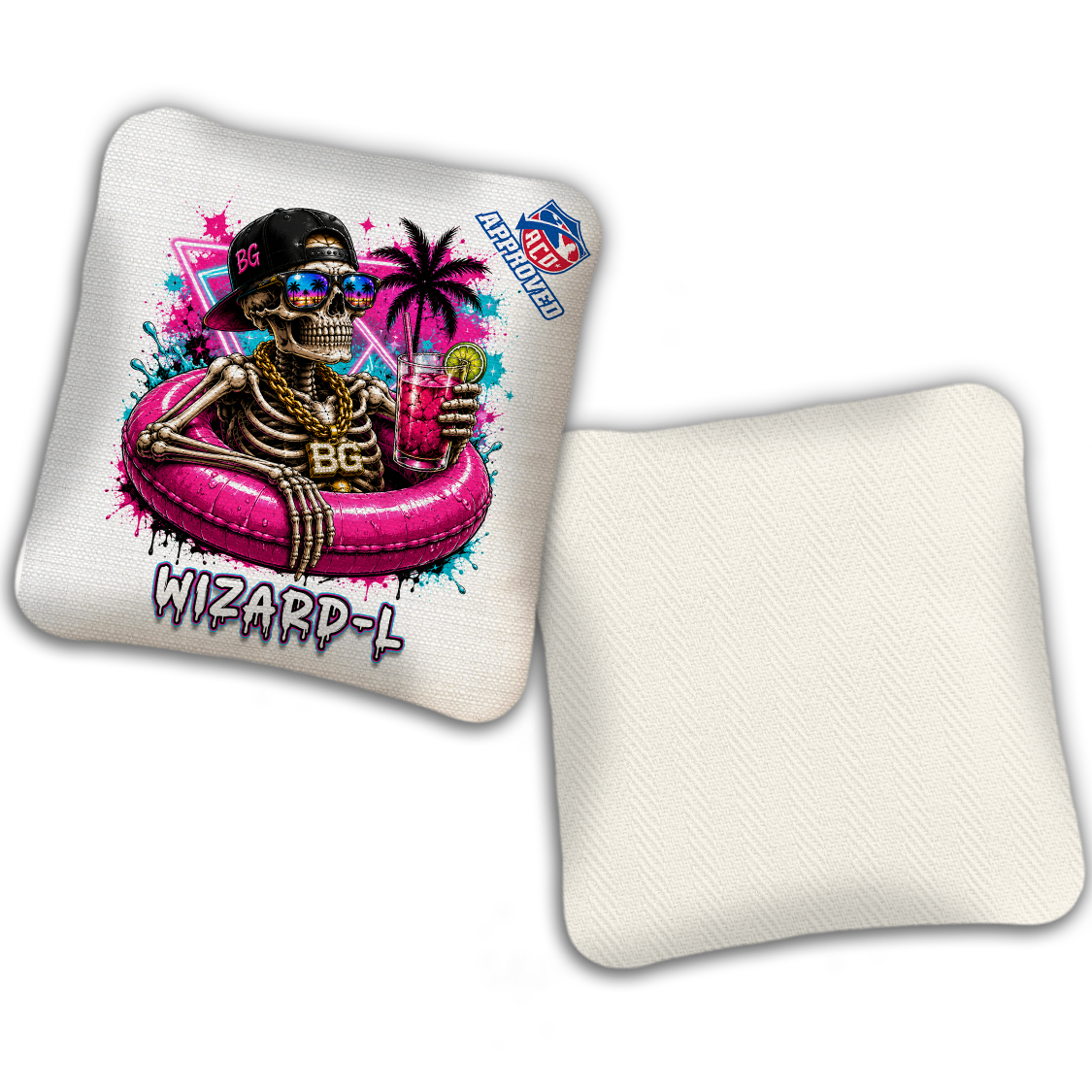 2027 ACO Stamped Cornhole Bags - BG Multiple Bag Models "DEADCATION" - SET OF 4 BAGS