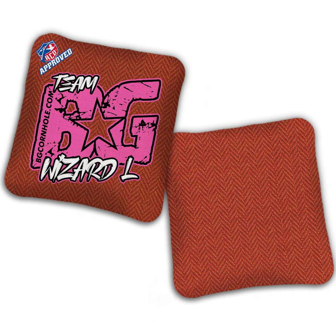 2027 ACO Stamped Cornhole Bags - BG WIZARD L “ESPN THROWBACK COLORMATCH" - SET OF 4 BAGS