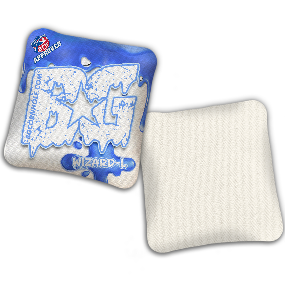 2027 ACO - BG Multiple Bag Models "DRIP" - Pro Stamped Cornhole Bags - SET OF 4 BAGS