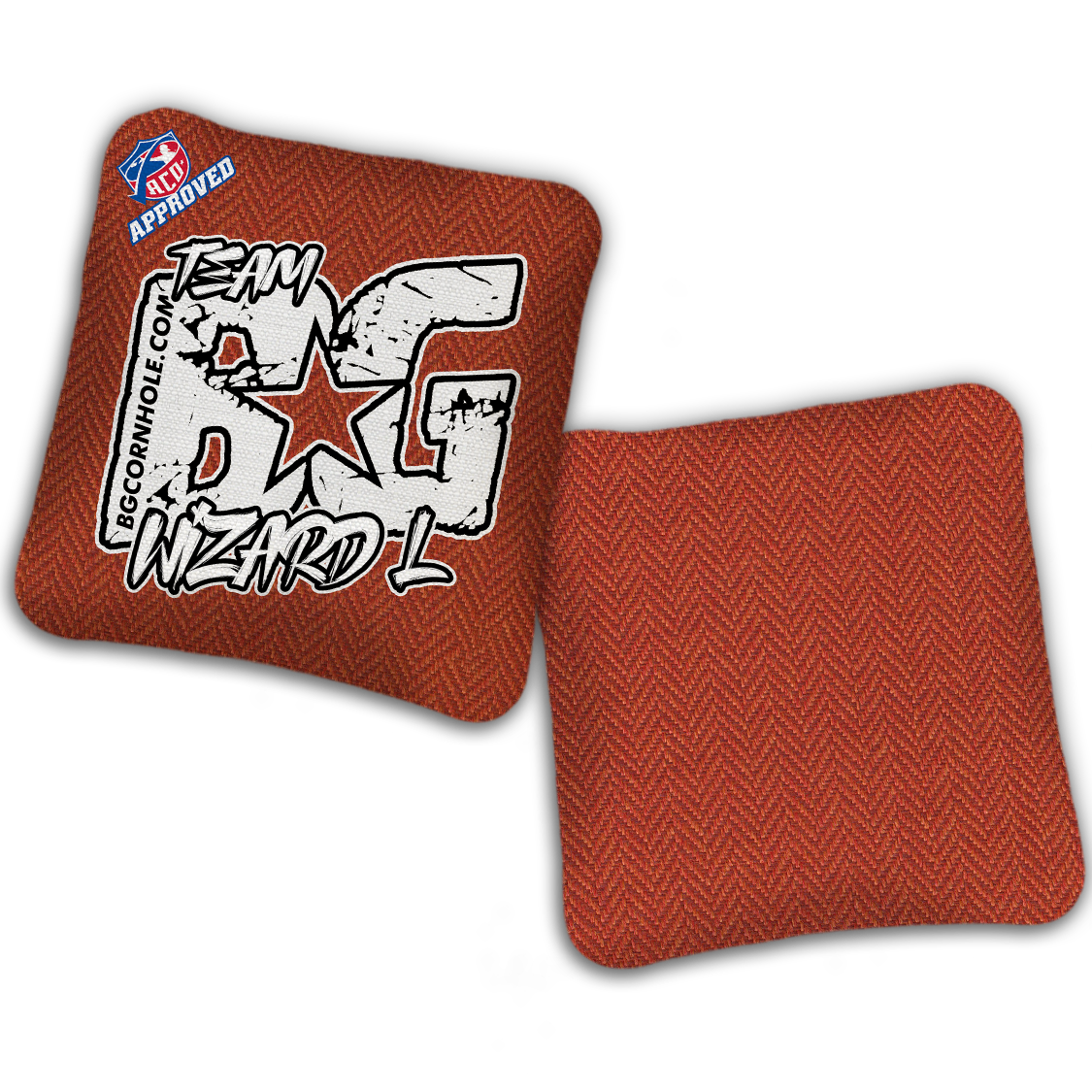 2027 ACO Stamped Cornhole Bags - BG WIZARD L “ESPN THROWBACK COLORMATCH" - SET OF 4 BAGS