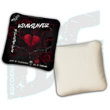 Load image into Gallery viewer, 2026 BG Multiple Bag Models "Red Anti Valentines Day" - ACL Pro Stamped Cornhole Bags - SET OF 4 BAGS