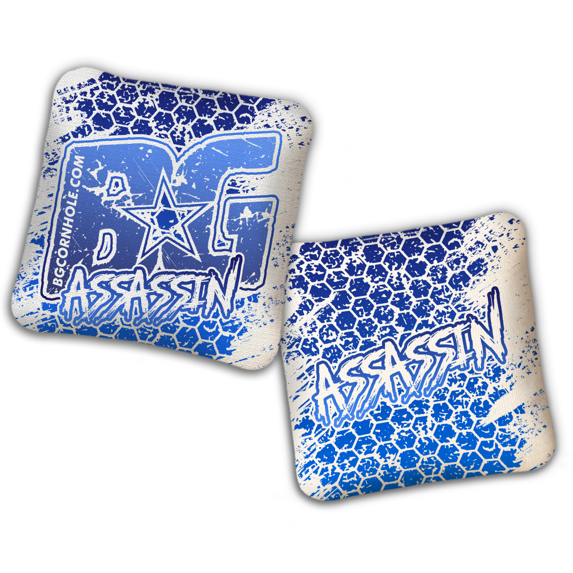 2027 BG Multiple Bag Models - "HEXED HIVE" - ACL Comp Stamped Cornhole Bags - SET OF 4 BAGS