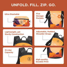 Load image into Gallery viewer, Collapsible Backpack