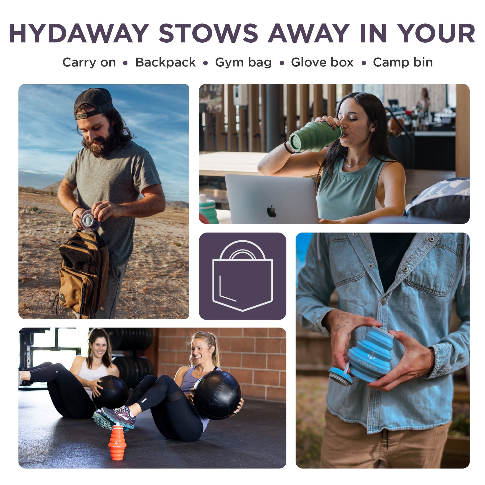 Collapsible Water Bottle | 25oz