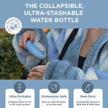 Load image into Gallery viewer, Collapsible Water Bottle | 25oz