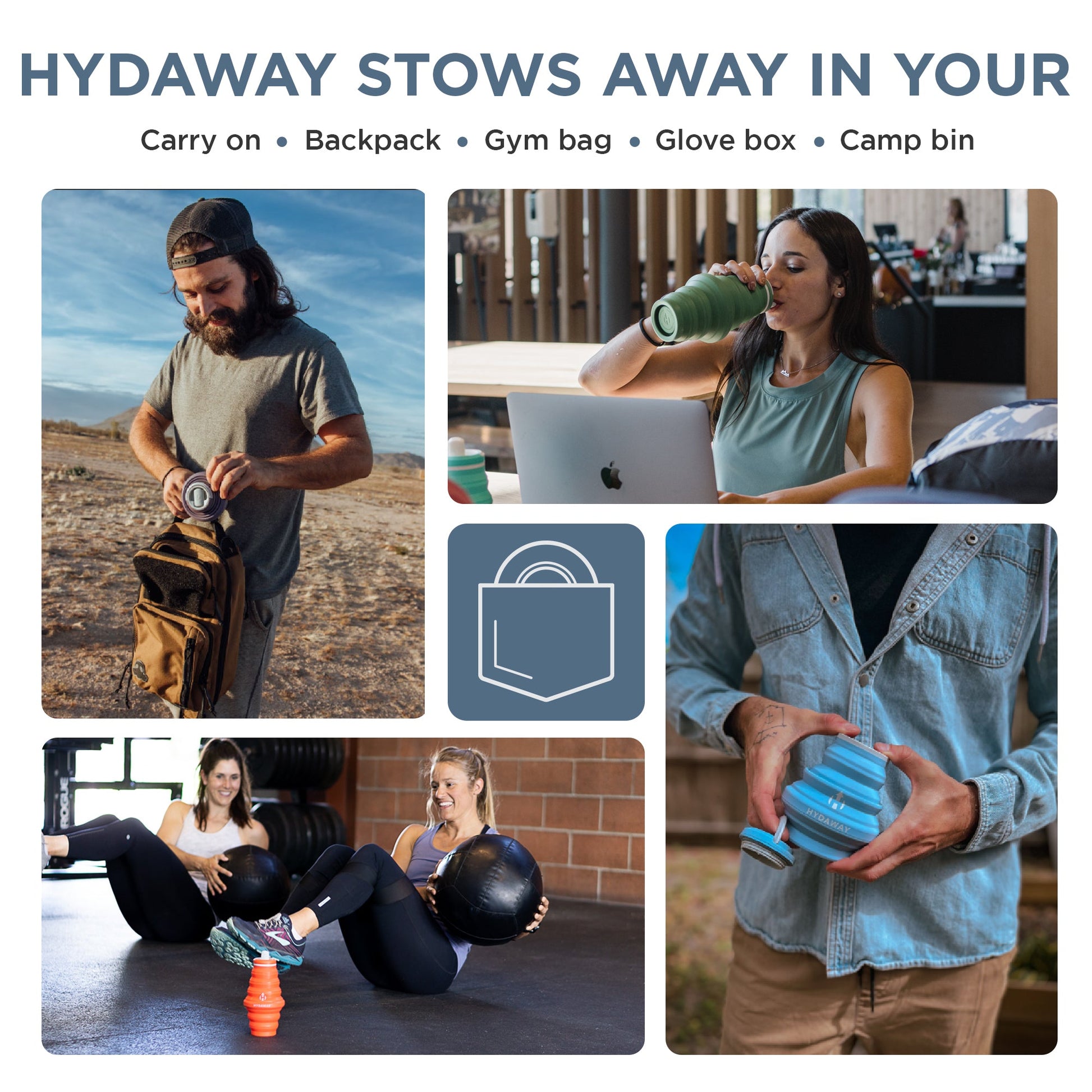Collapsible Water Bottle | 25oz
