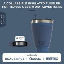 Load image into Gallery viewer, Collapsible Insulated Drink Tumbler