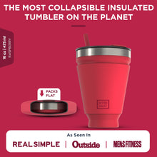 Load image into Gallery viewer, Collapsible Insulated Drink Tumbler