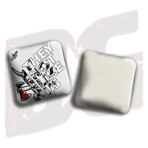 2026 BG Multiple Bag Types "They Not Like Us" - ACL Pro Stamped Cornhole Bags - SET OF 4 BAGS