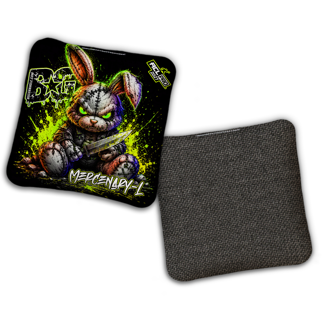 2027 BG Multiple Bag Models "BAD BUNNY" - ACL Pro Stamped Cornhole Bags - SET OF 4 BAGS