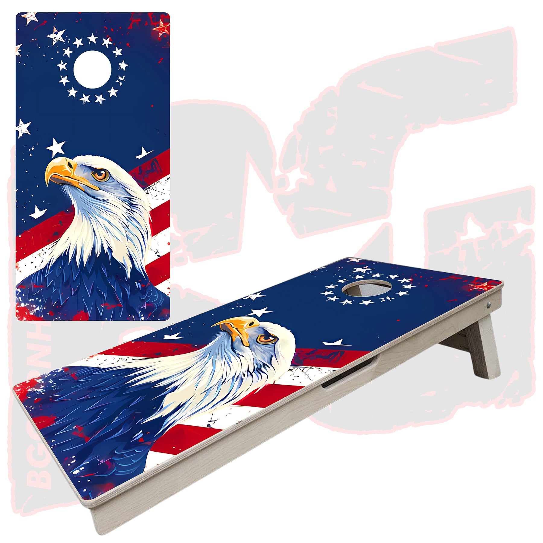 BG "Bald Eagle" Cornhole Boards - Elite Model