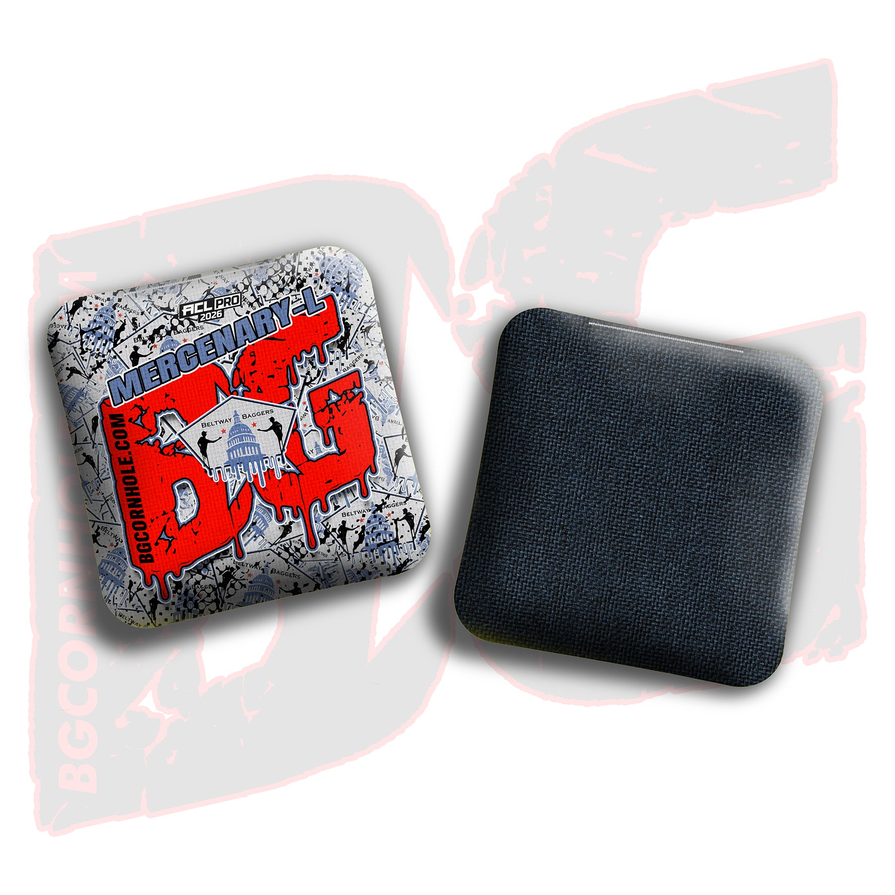 2026 BG Multiple Bag Models - "Beltway Baggers” Collab - ACL Pro Stamped Cornhole Bags - SET OF 4 BAGS