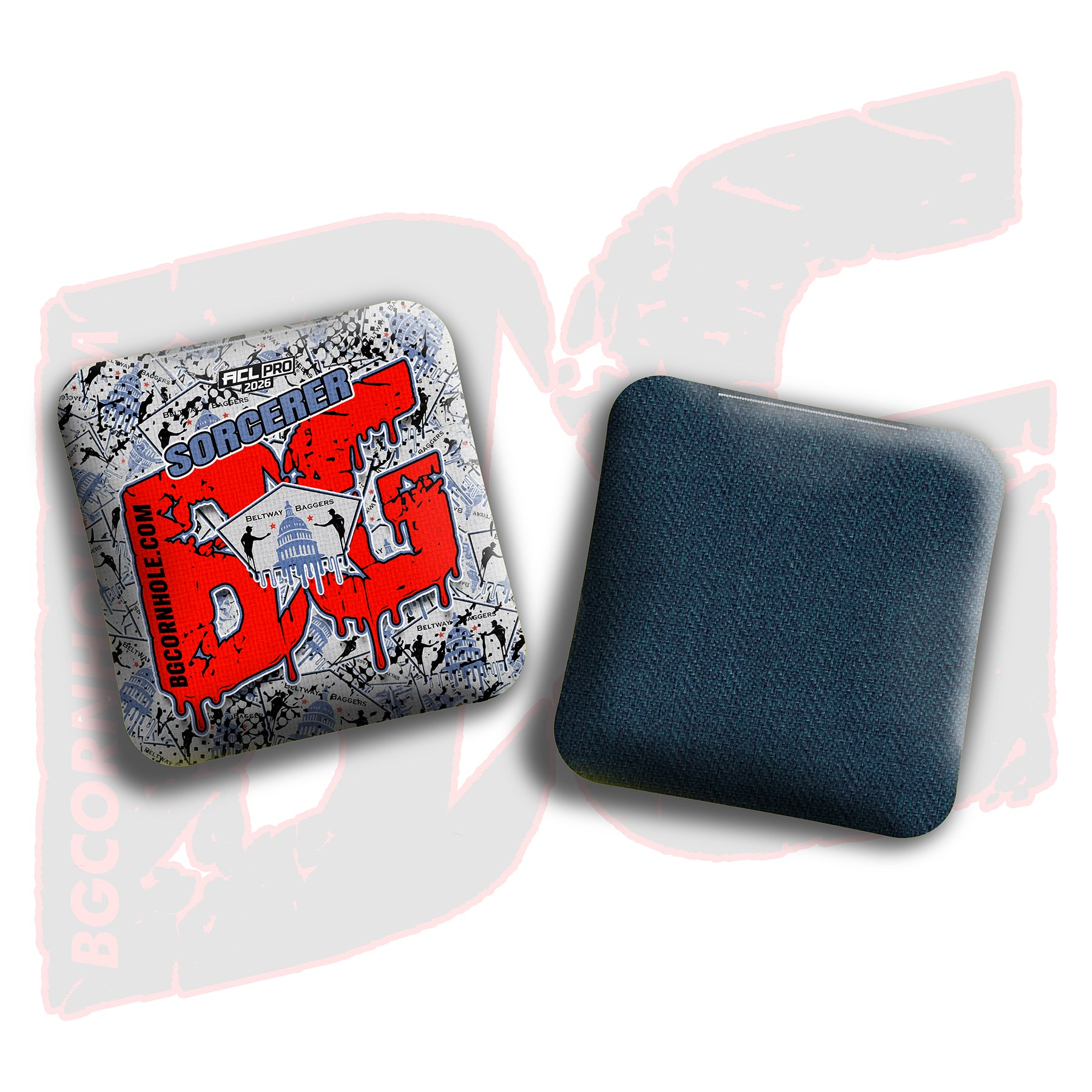 2026 BG Multiple Bag Models - "Beltway Baggers” Collab - ACL Pro Stamped Cornhole Bags - SET OF 4 BAGS
