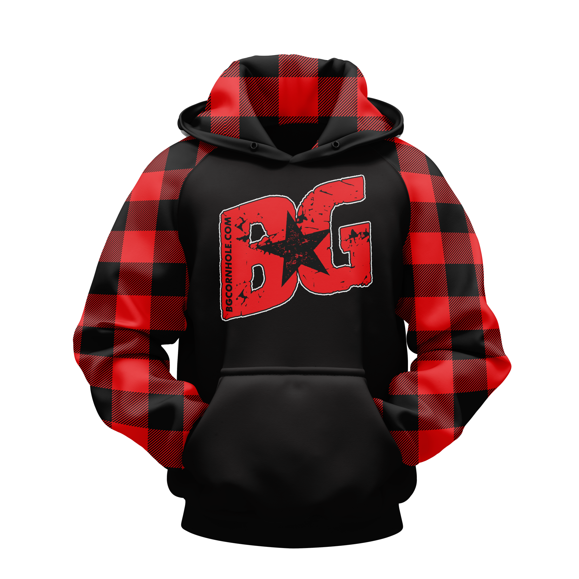 BG  Hoodie - Caddysack  Buffalo Plaid