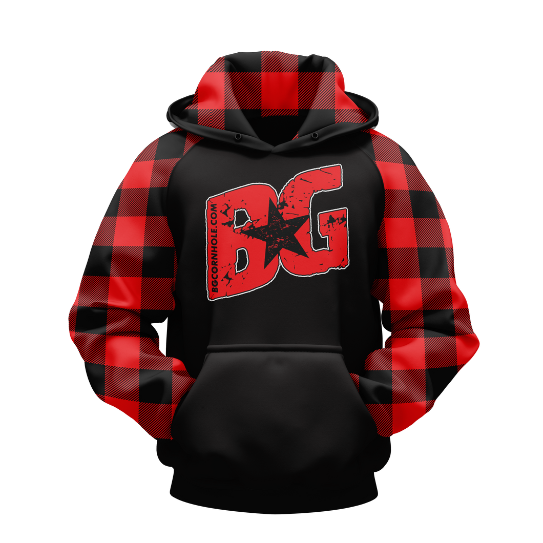BG  Hoodie - Caddysack  Buffalo Plaid